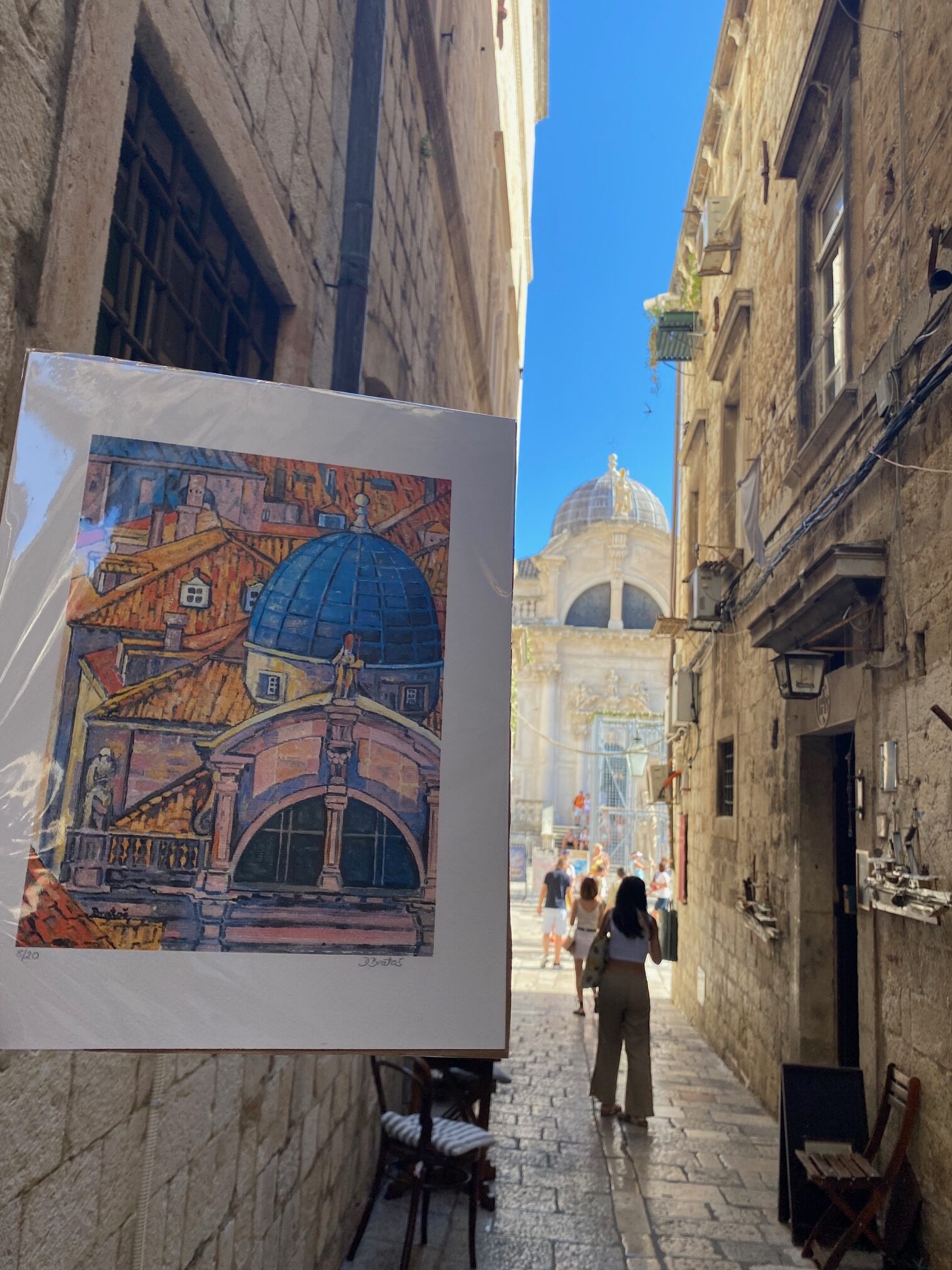 st Blaze Dubrovnik print 